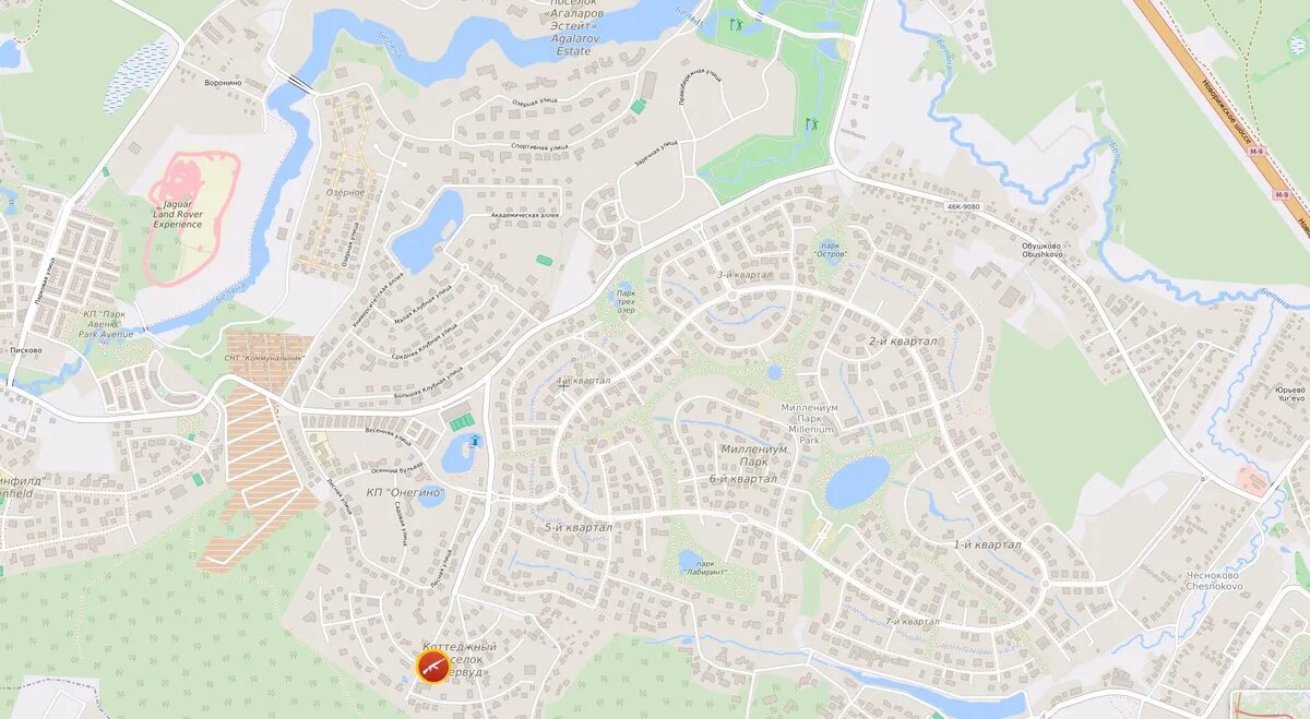 Место происшествия на карте. Фото: russia.liveuamap.com