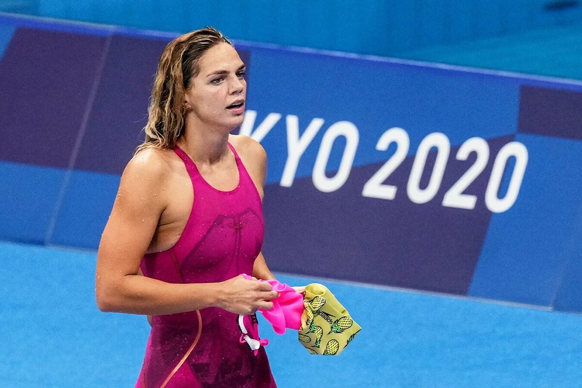 Пловчиха Юлия Ефимова плавание