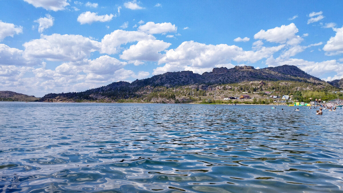 Чистое озеро Жасыбай. Красота. Фото автора