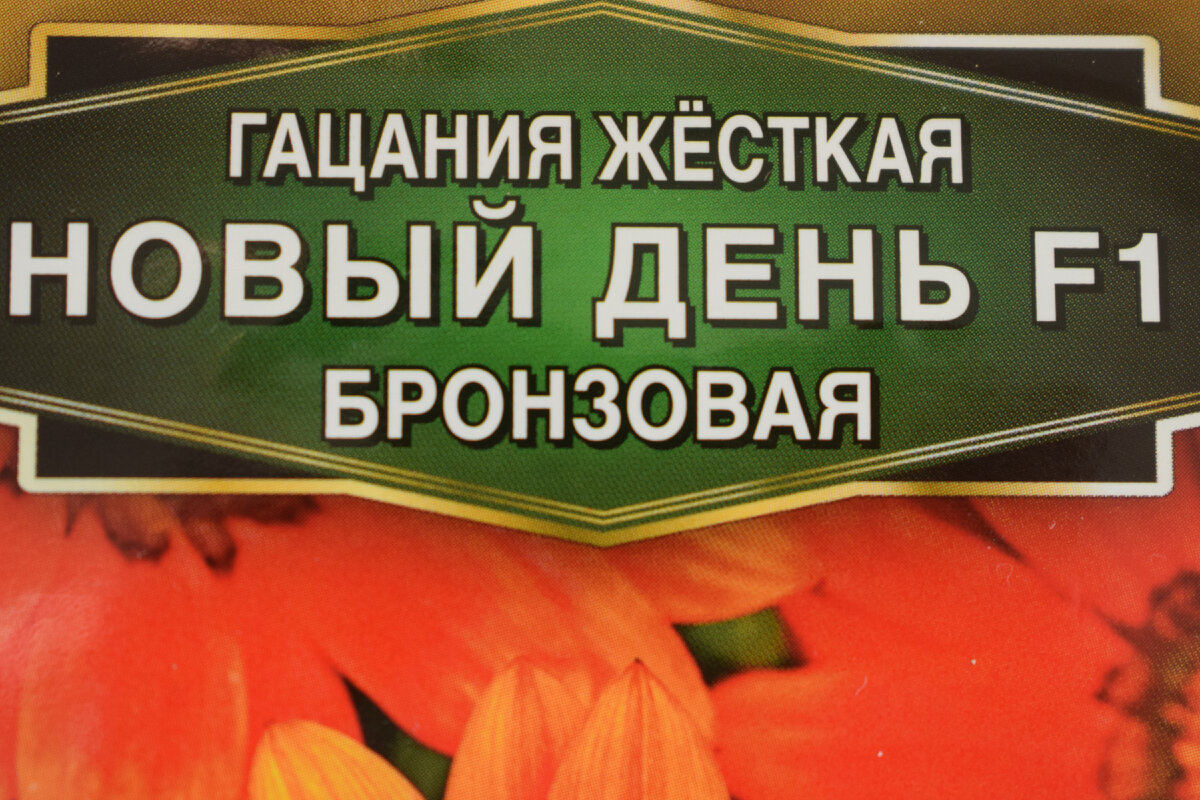 семена гацании(фото автора)