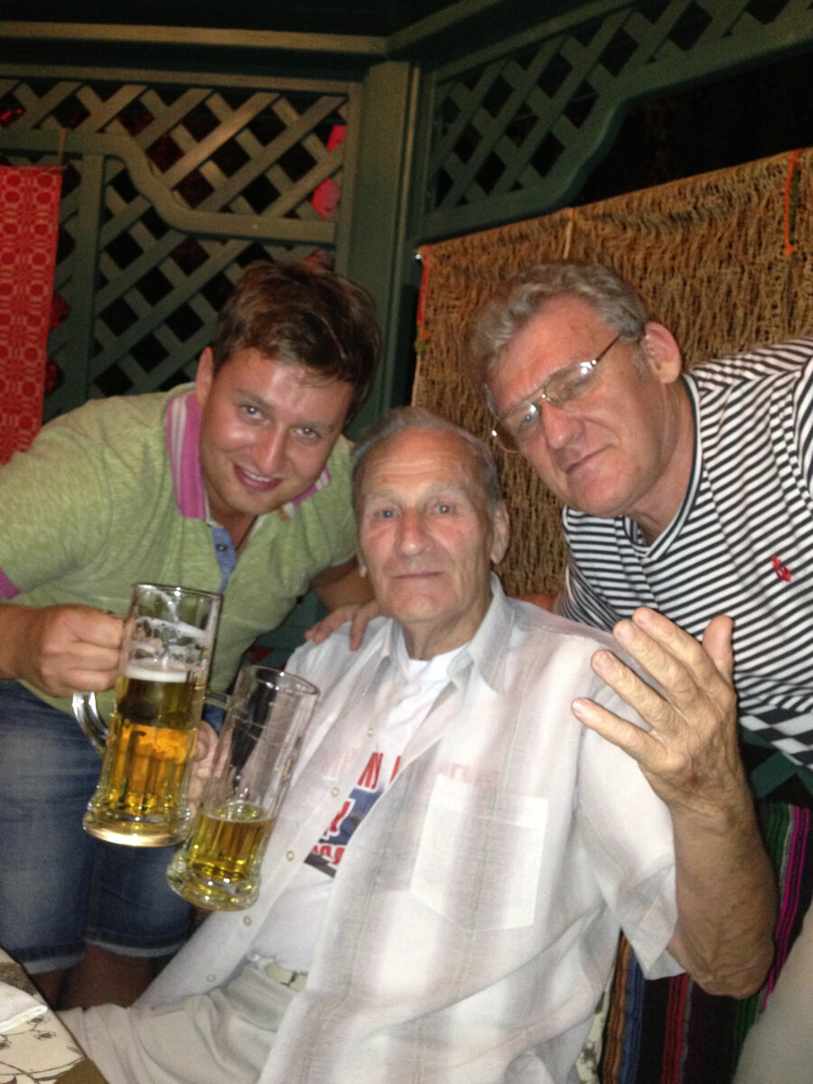 Дед и Отец 13 год