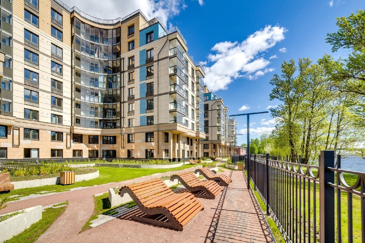 Проект новостройки Санкт-Петербурга
