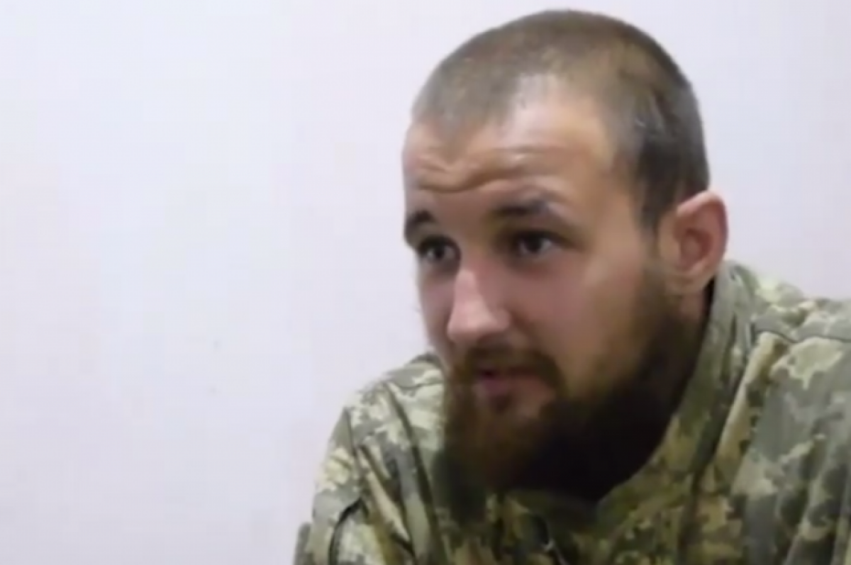    Пленный солдат ВСУ рассказал, что ему выдали ржавый автомат