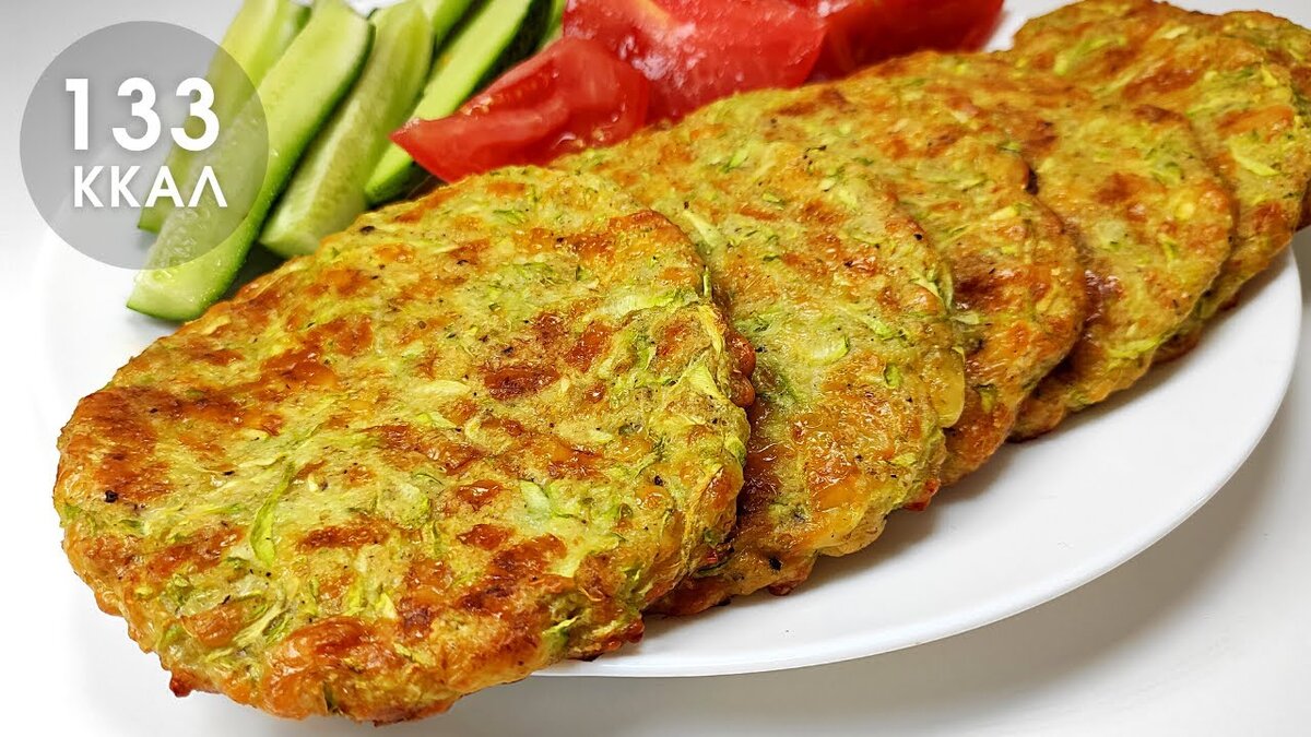 Кабачковые оладьи