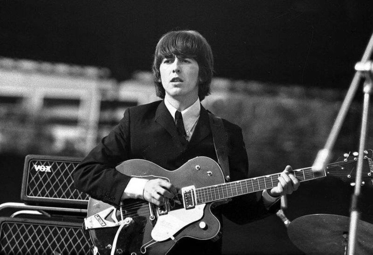 Единственная песня Джорджа Харрисона, попавшая на концерты The Beatles. |  Магазин раритетного винила | Дзен