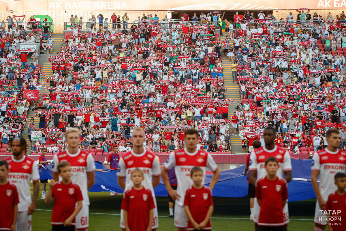 «Спартак» разгромил «Рубин» со счетом 4:1 в Казани. Фото: © Владимир Васильев / «Татар-информ»