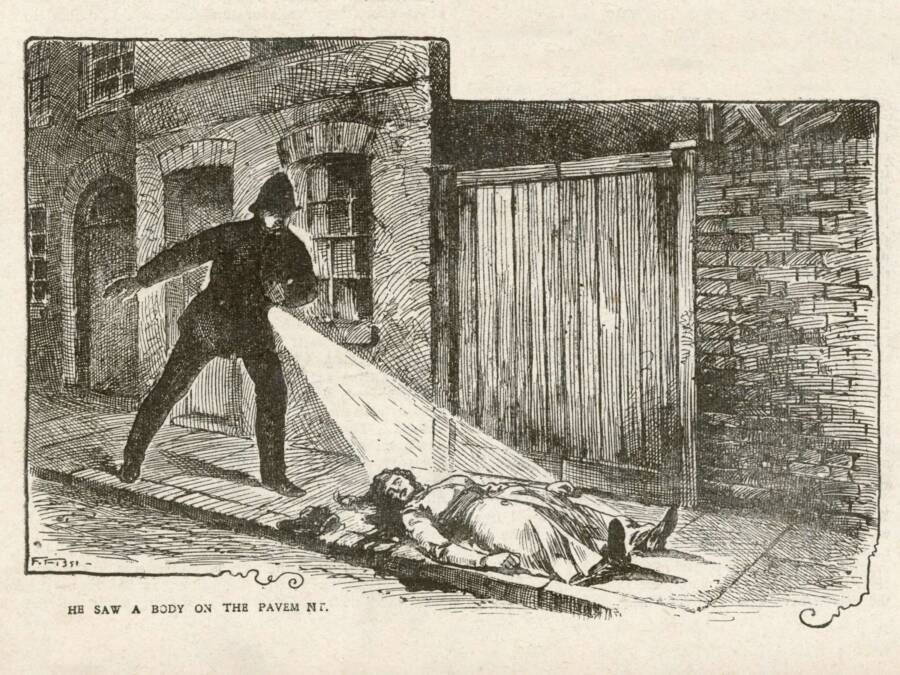 Тело Мэри Энн Николс было найдено в лондонском районе Уайтчепел.