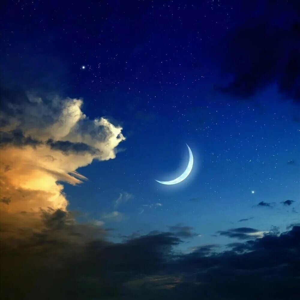 Растущая Луна - лучшее время для загадыввания желаний (Картинка из сети)