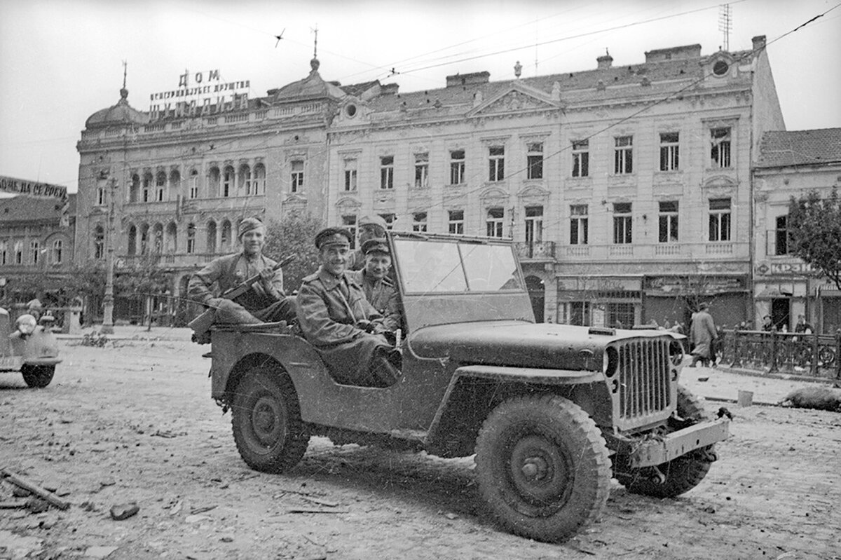 Виллис автомобиль в советской армии