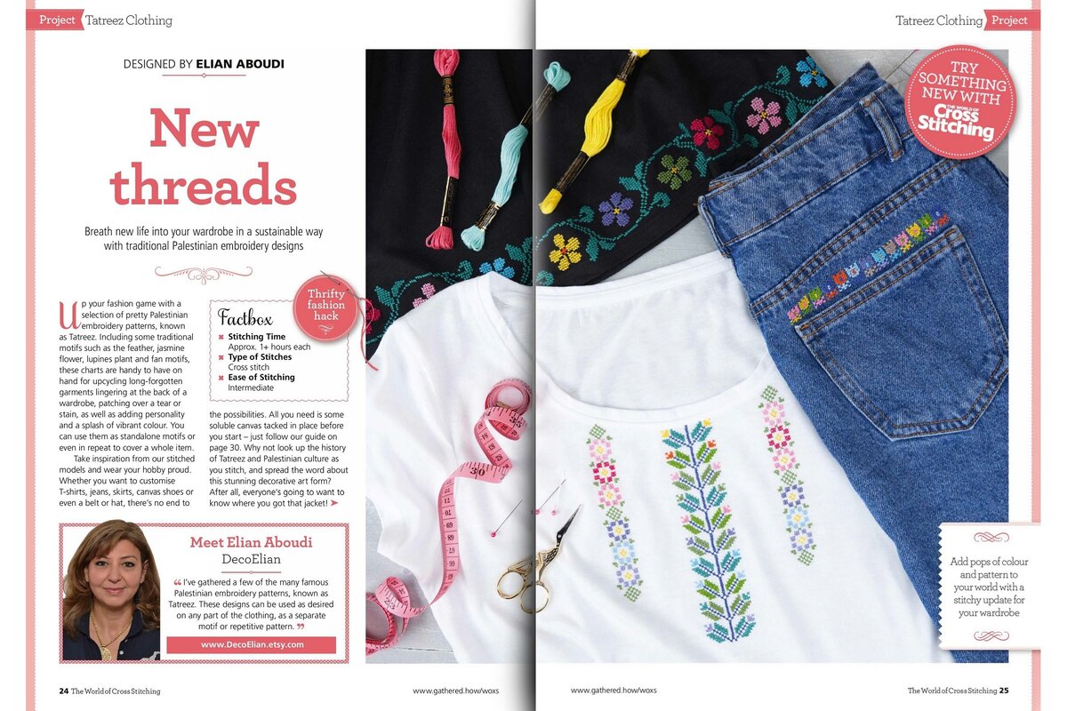 Из журнала "The world of the cross stitching" (2023)