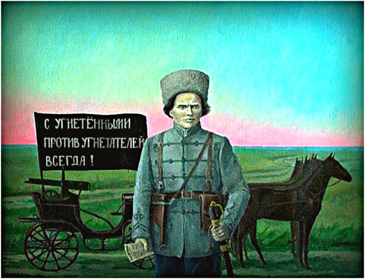 Нестор махно рисунок