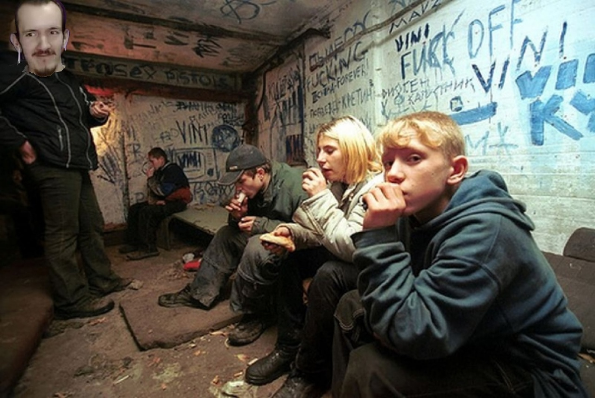 Русские грязные пьяные разговоры. Подростковая наркомания. Группа подростков наркоманов.