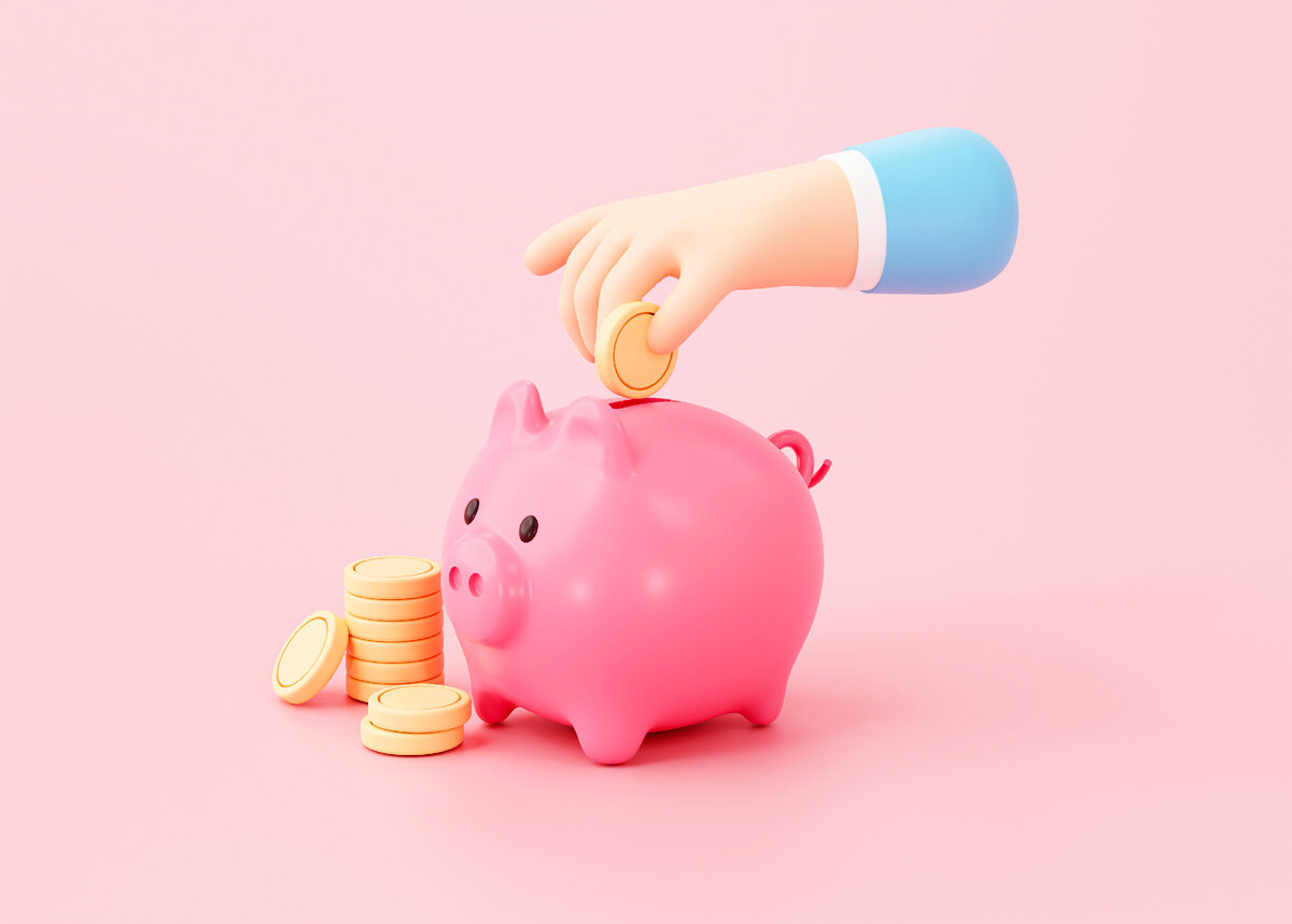 <a href="https://ru.freepik.com/free-photo/hand-putting-coin-to-pink-piggy-money-savings-concept-on-pink-background-3d-rendering_25515847.htm#query=%D0%BA%D0%BE%D0%BF%D0%B8%D0%BB%D0%BA%D0%B0&position=4&from_view=search&track=sph">Изображение от mamewmy</a> на Freepik