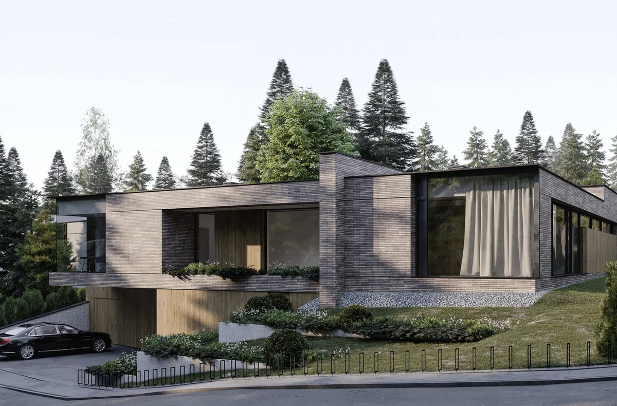 Пример одного из проектов в поселке «Эссенс», который запал мне в душу