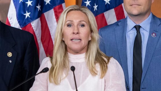    Конгрессмен Грин предложила США выйти из НАТО и прекратить помогать Киеву Анна Белая