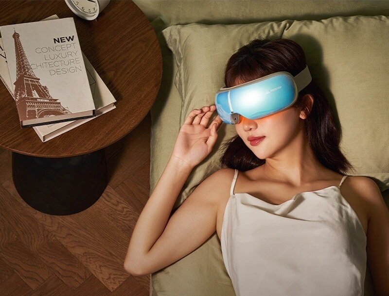 В очки встроен таймер, поэтому вы их не передержите, даже если случайно уснете 