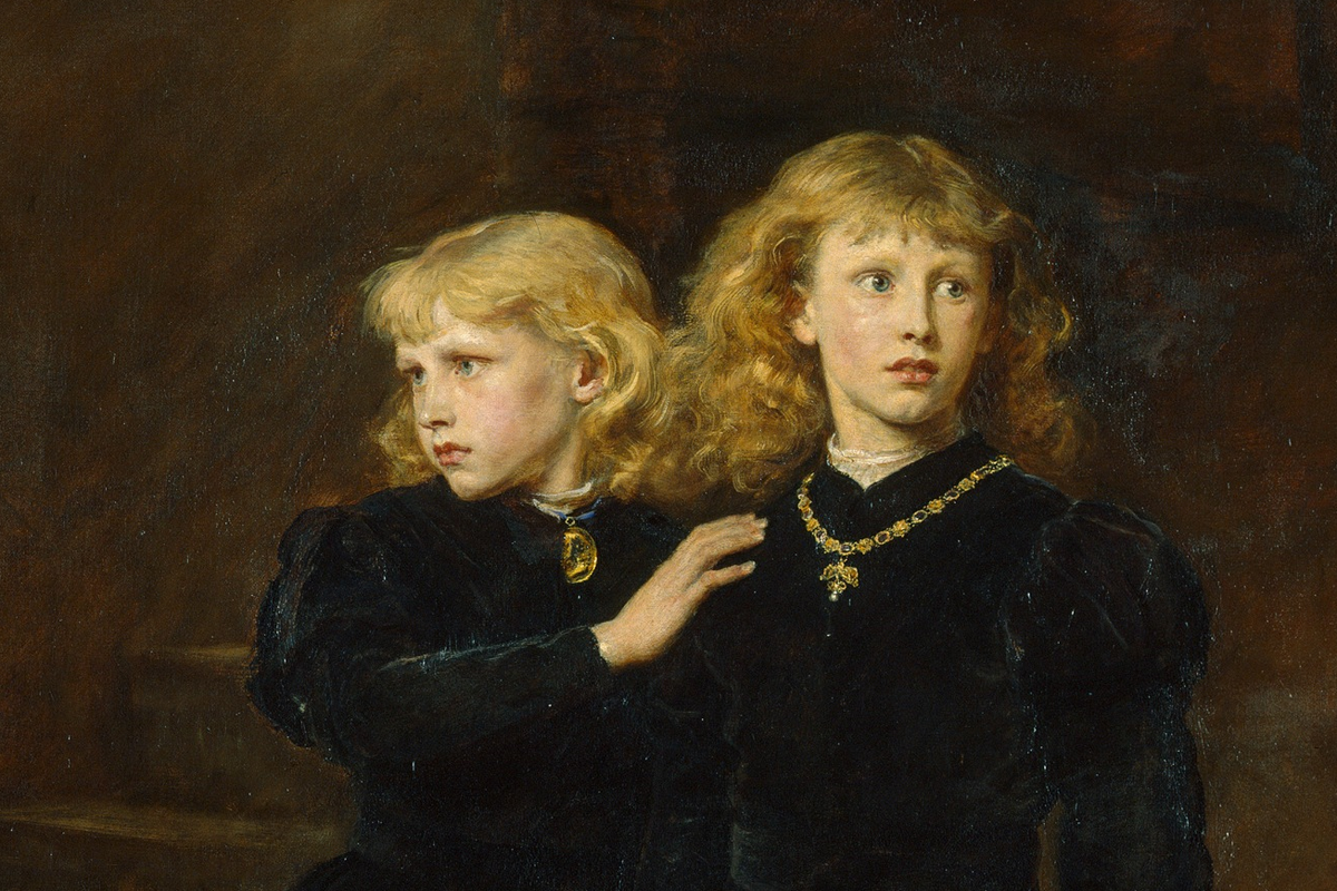 "Принцы в Тауэре", худ. Э. Милле