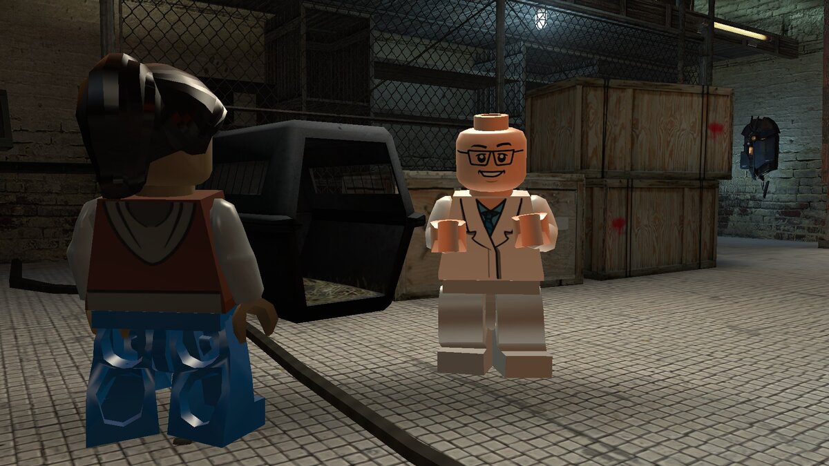    Half-Life 2 превратили в LEGO-игру. Мод доступен всем желающим