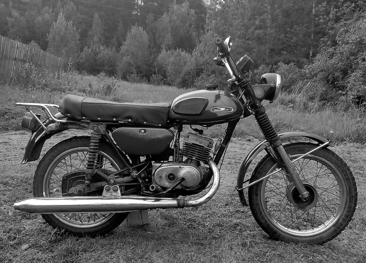 Мотоцикл марки "Минск"