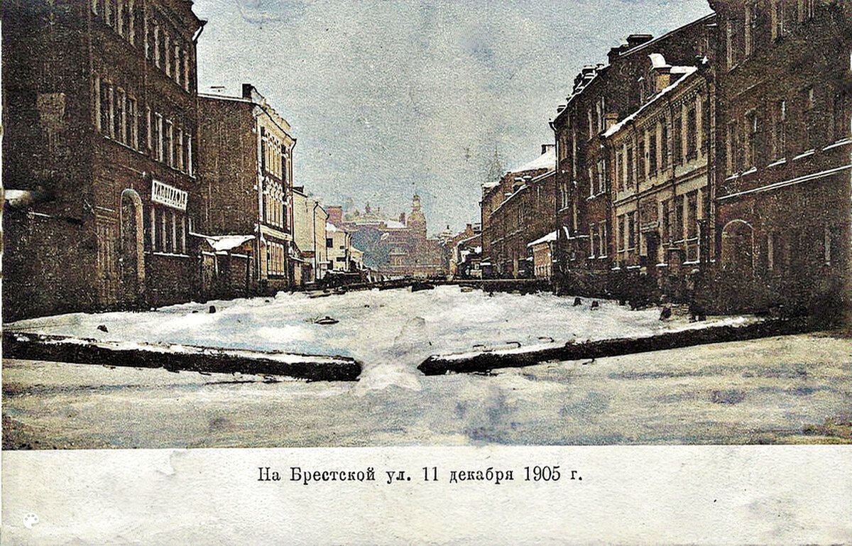 Цветные фотографии - Декабрьского восстания в Москве в 1905 году -  Революция 1905 года. Часть 1 | История в цвете | Дзен