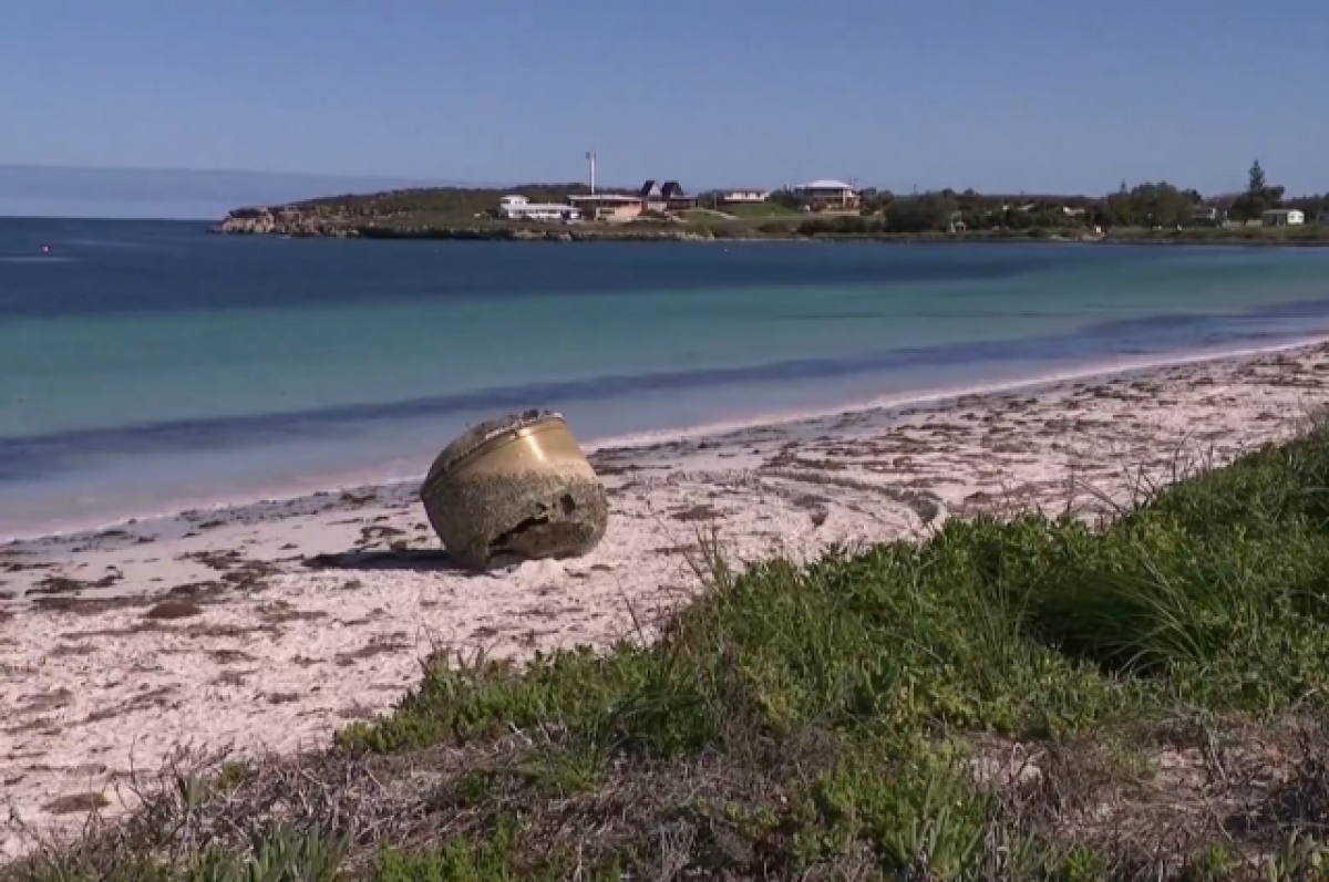    В Австралии объяснили происхождение найденного на пляже загадочного объекта
