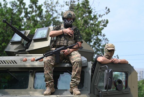    Бойцы ЧВК «Вагнер»