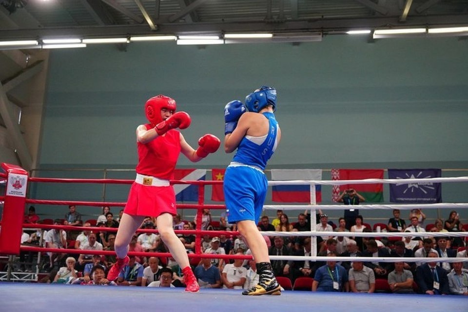    Финальный поединок Дарьи Яцковской со спортсменкой из Китая Чжан Сяоин. Фото: Личный архив