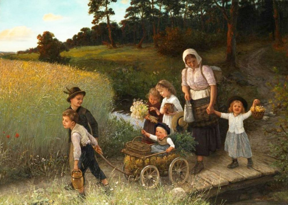 полотно К. фон Бергена