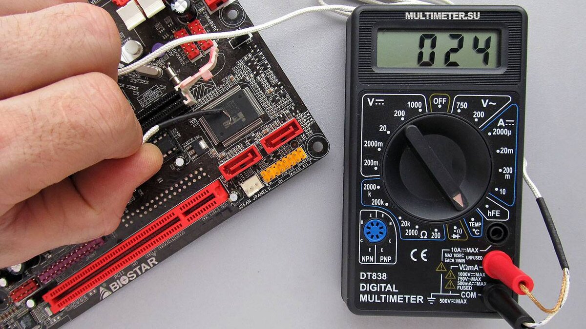 Правильное подключение мультиметра