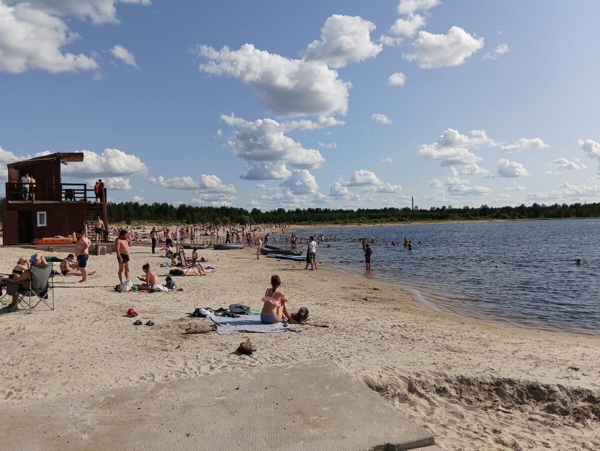 нижневартовск голубое озеро