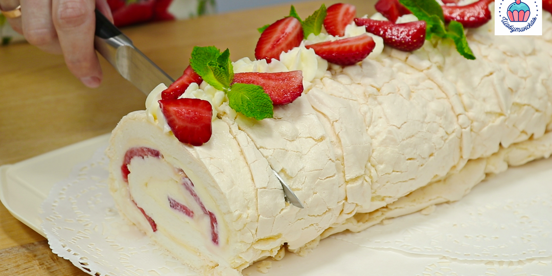 Знаменитый Меренговый РУЛЕТ! Самый удачный рецепт!