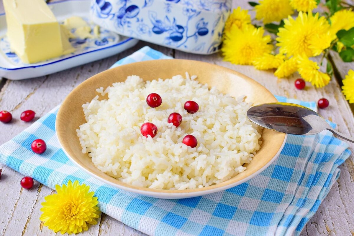 Рассыпчатая рисовая каша на воде. Сварить рассыпчатый рис легко и быстро. |  Подбор рецептов | Дзен