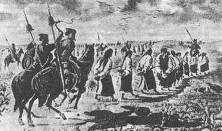 Вели пленников. Невольники крымские татары. Набеги крымских татар на Подолье. Татаро-монгольское пленницы. Крымское ханство работорговля