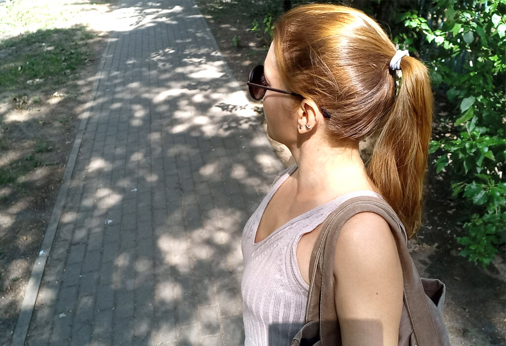 Я и мои длинные волосы. Мне 46 лет