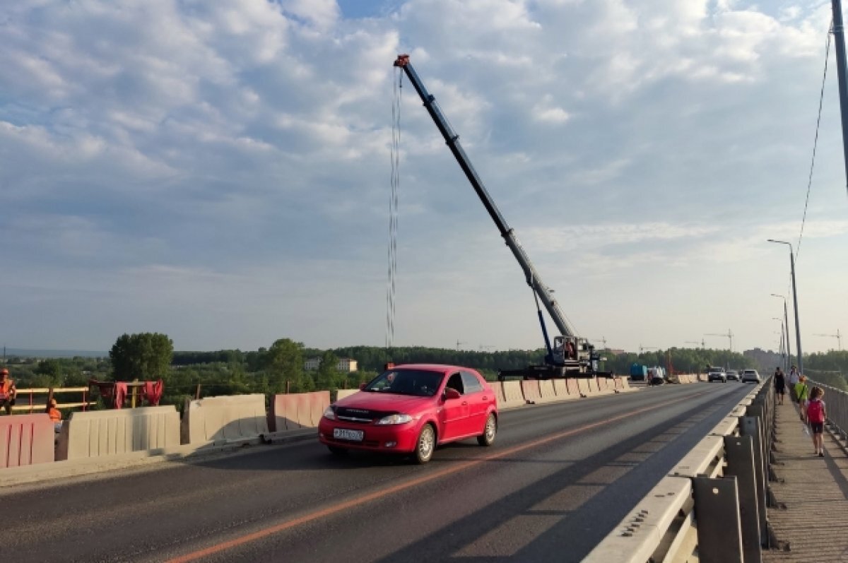    В Томске заканчивается ремонт Коммунального моста