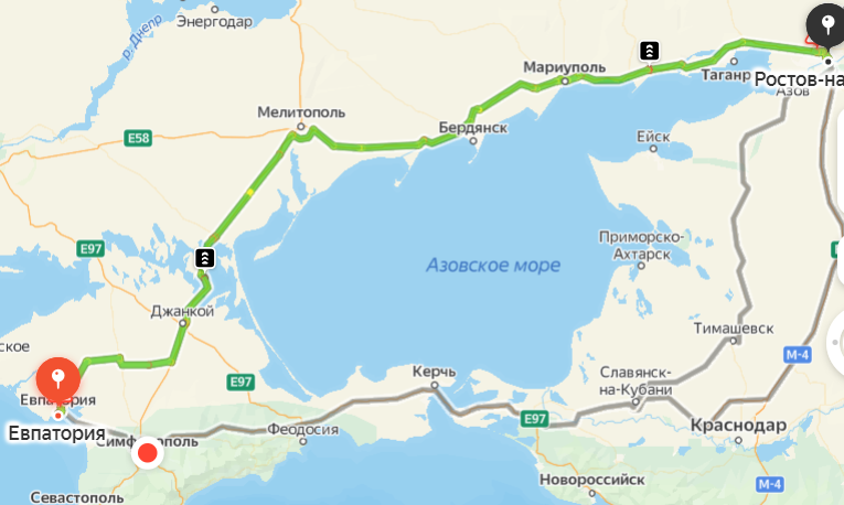 Как сейчас доехать до крыма
