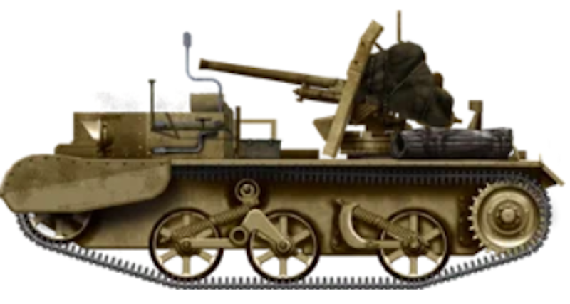 2-pounder Anti-tank Gun Carrier