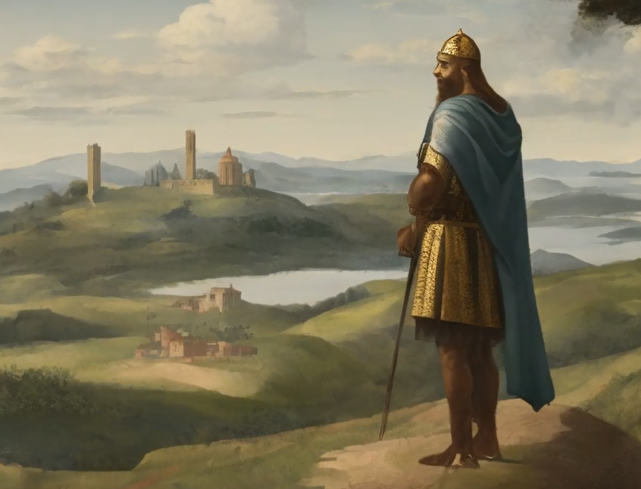 Ободритский князь Мстивой. Источник: нейросеть.