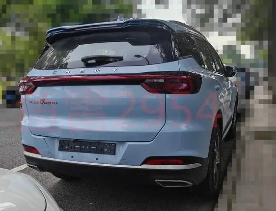 На фото из соцсети: Гибридный кроссовер Chery Tiggo 7 Pro e+