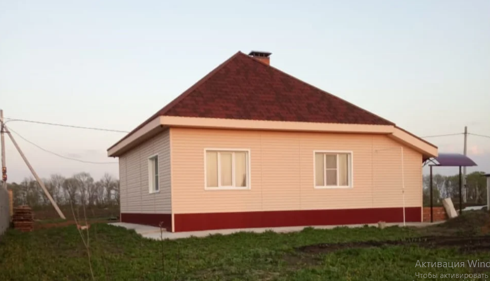 Фото на участке еще без забора. Это примерно 2019 год.