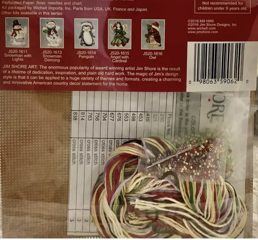 Пример одного набора от Mill Hill