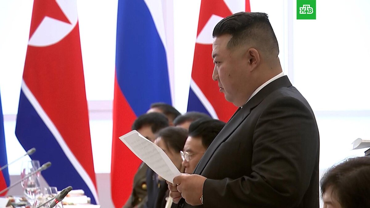    Ким Чен Ын заявил, что уверен в победе России над «сборищем зла»