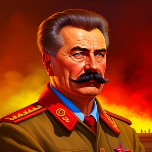Сталин от ИИ.