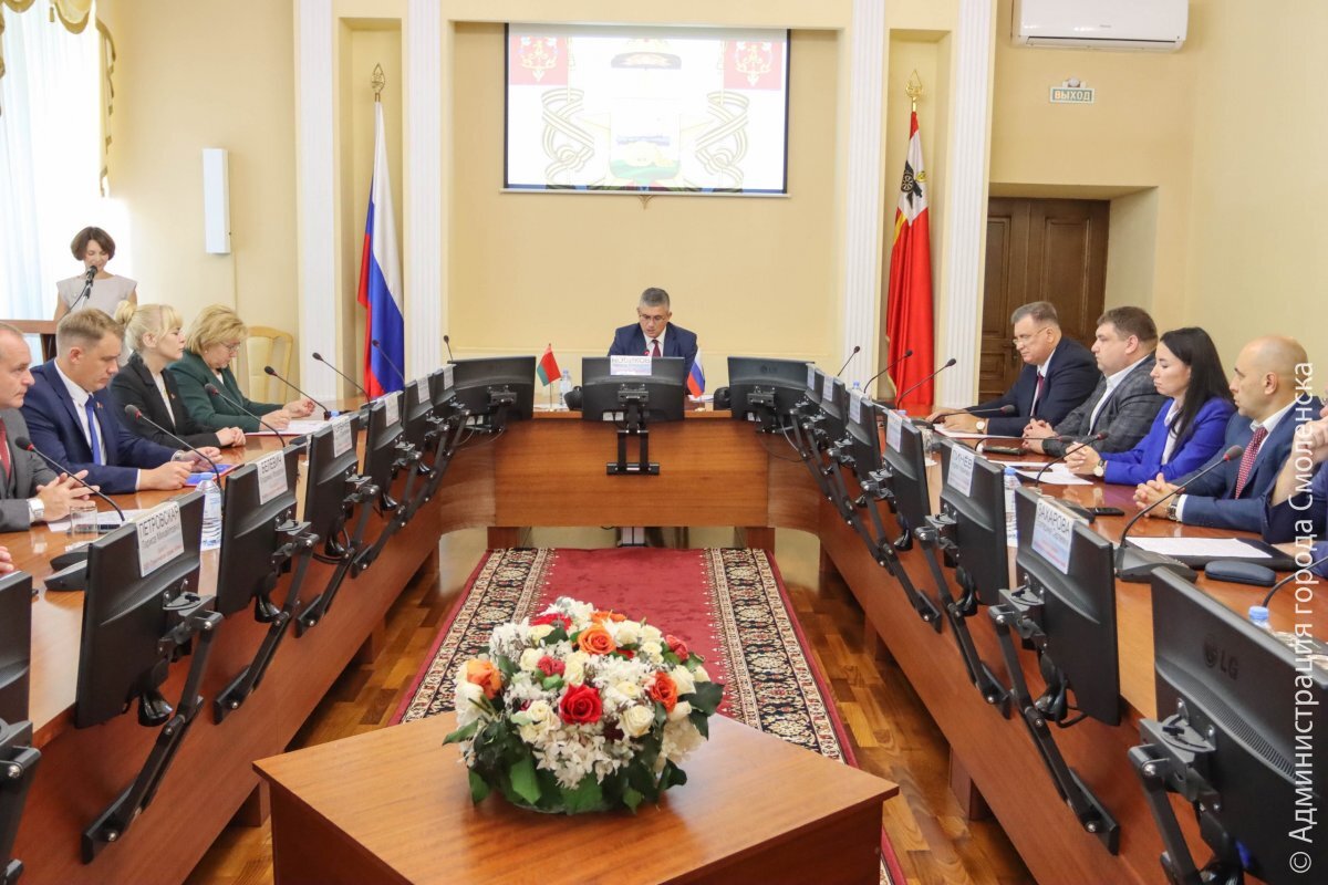    Белорусская делегация посетила город Смоленск