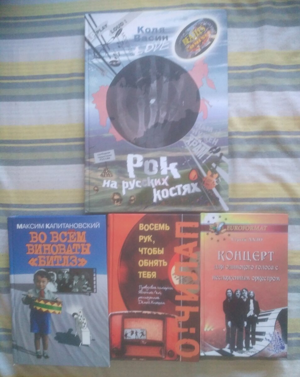 Обложки представленных книг