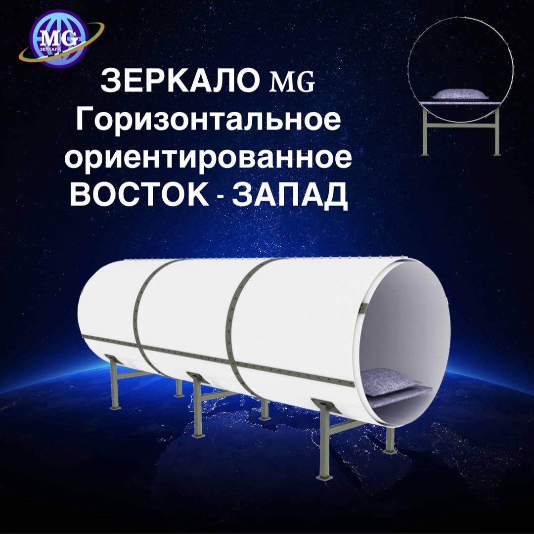 ПРОСТРАНСТВЕННЫЙ ТРЕНАЖЕР СОЗНАНИЯ - ЗЕРКАЛО MEGA-GALAXY «Горизонтальное ориентированное Восток – Запад»