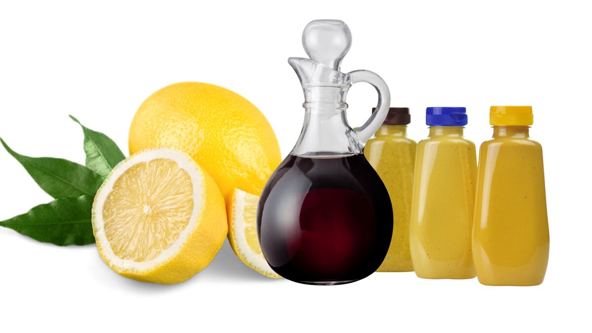 Лимон и растительное масло