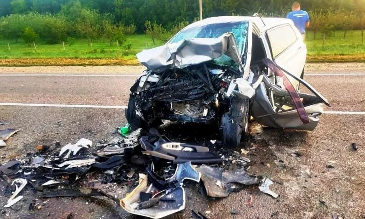 Лобовое ДТП.Краснодар