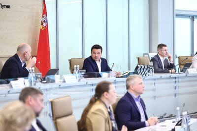    Совещание Губернатора Московской области Андрея Воробьева с руководящим составом правительства Московской области и главами городских округов © Антон Чернов, «Подмосковье Сегодня»