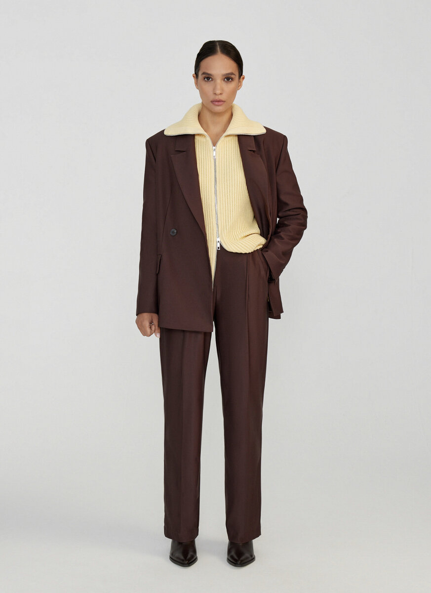 Кардиган с костюмом